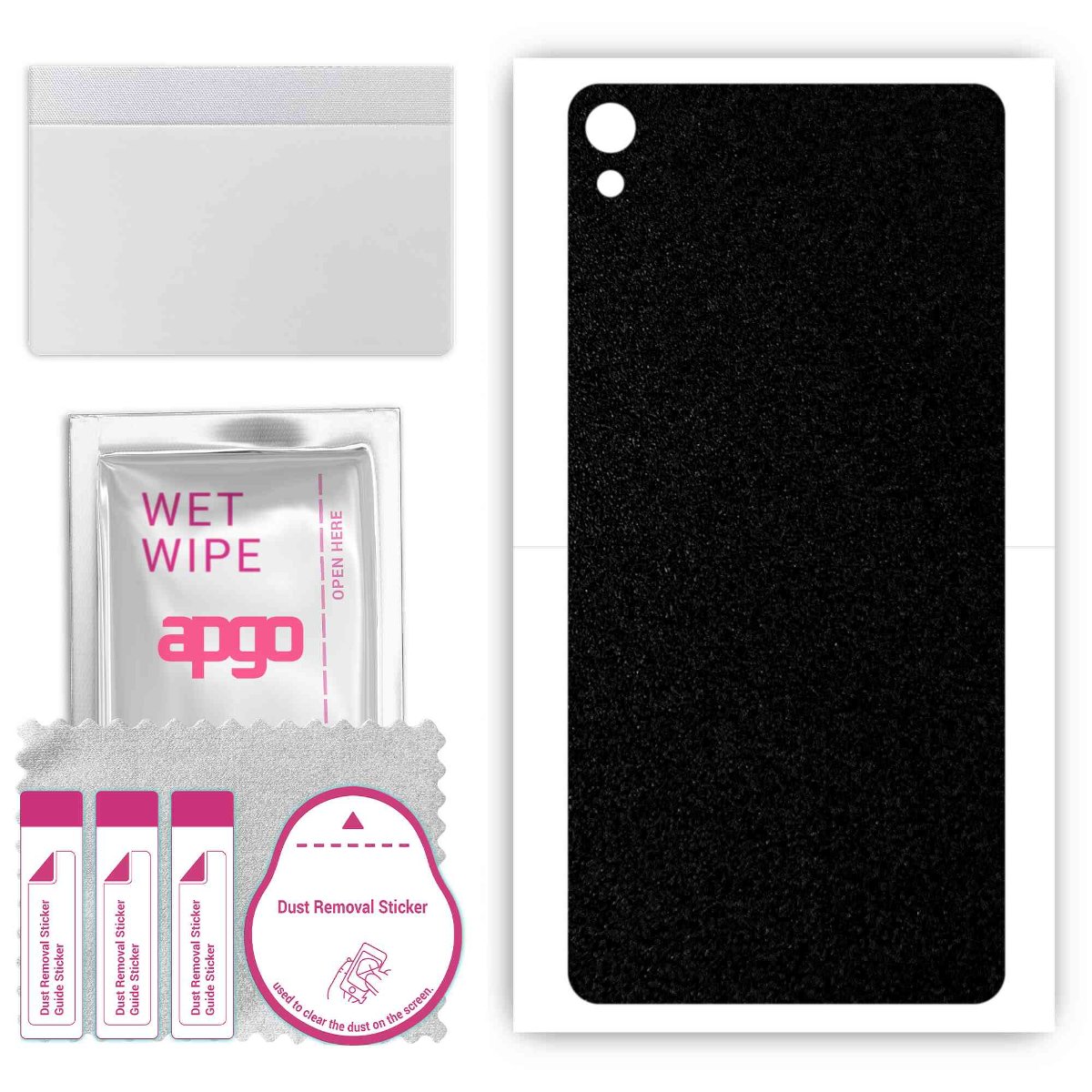 Folia naklejka skórka strukturalna na TYŁ do Sony Xperia E5 - Pastele - apgo SKINS