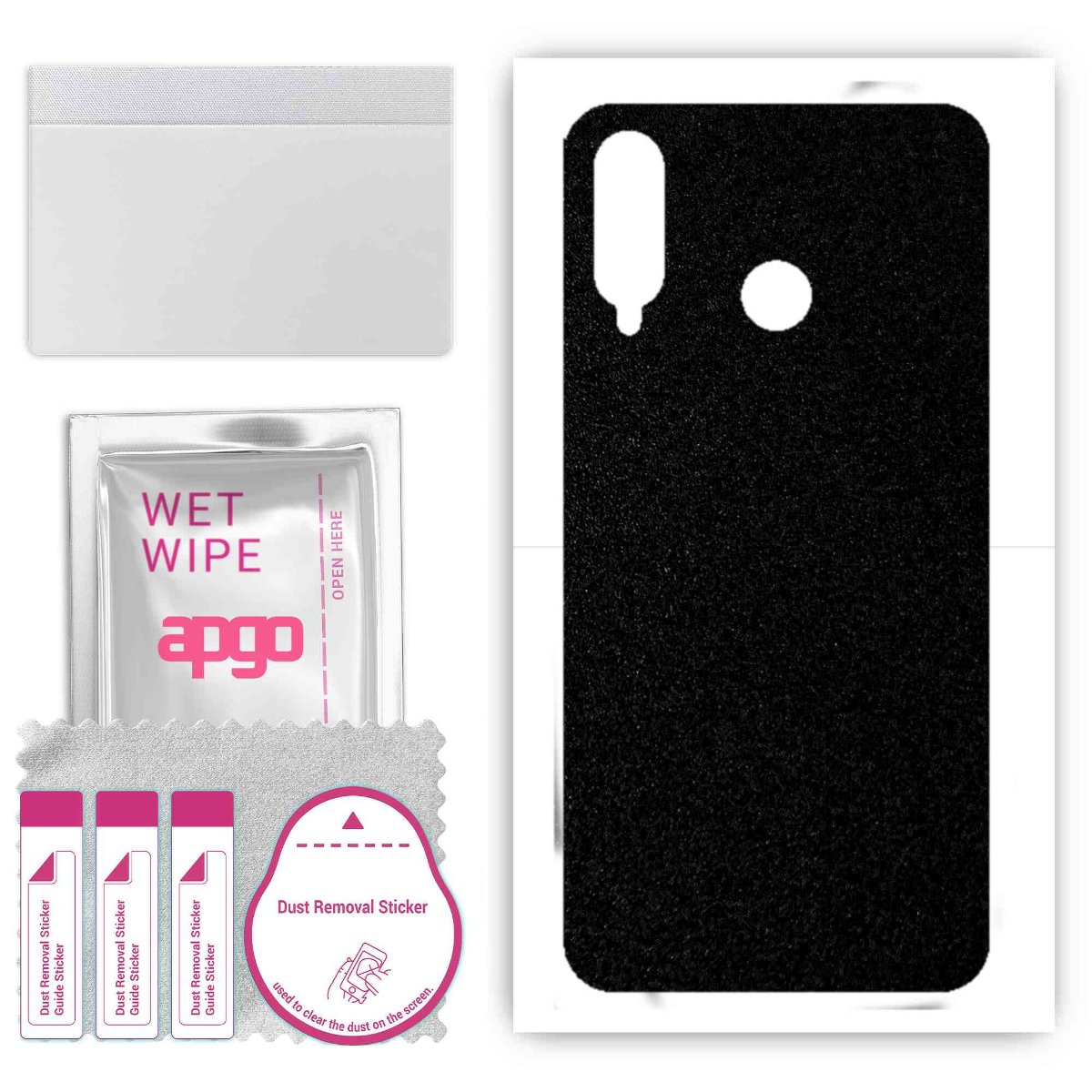 Folia naklejka skórka strukturalna na TYŁ do Huawei P30 lite - Pastele - apgo SKINS