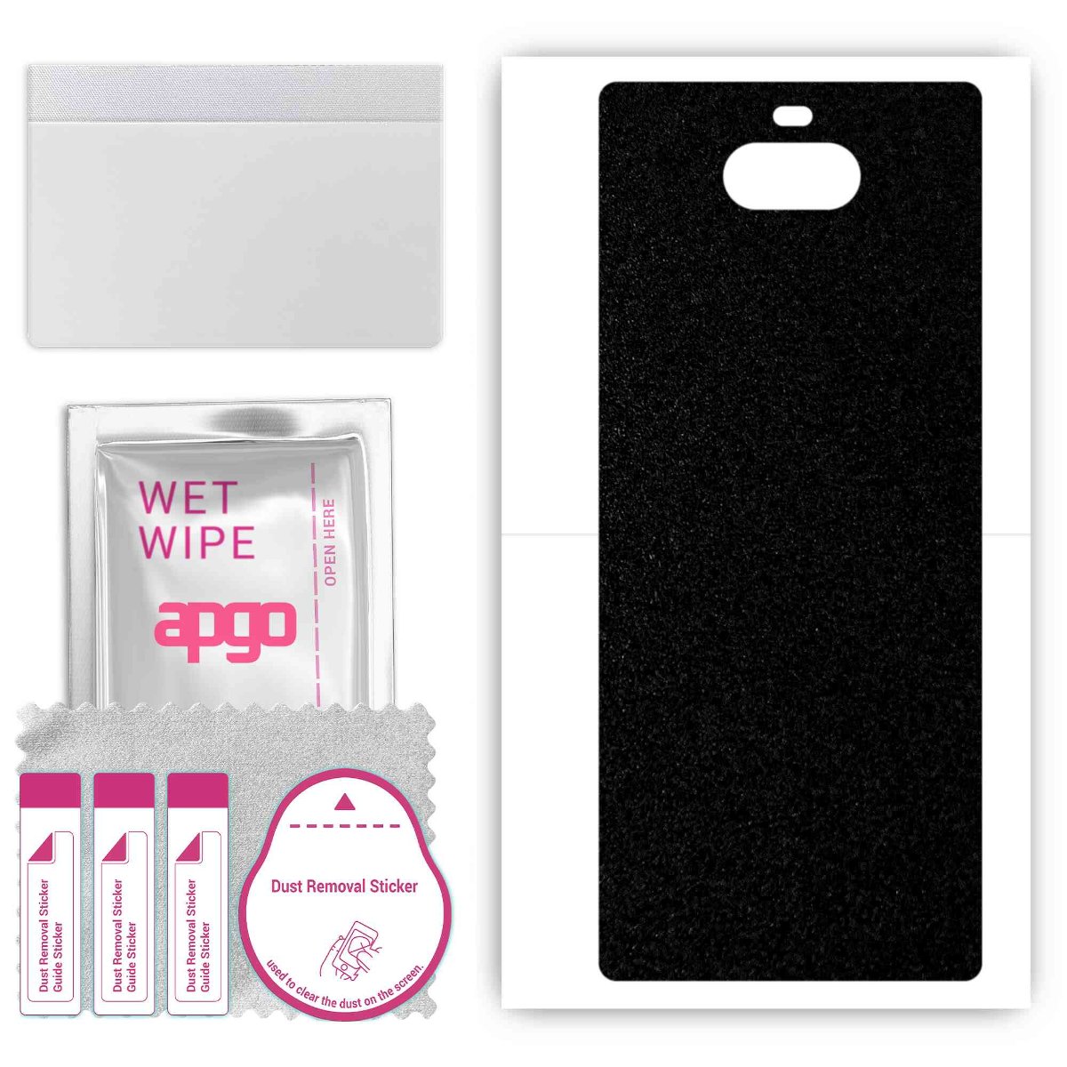 Folia naklejka skórka strukturalna na TYŁ do Sony Xperia 8 Lite - Pastele - apgo SKINS