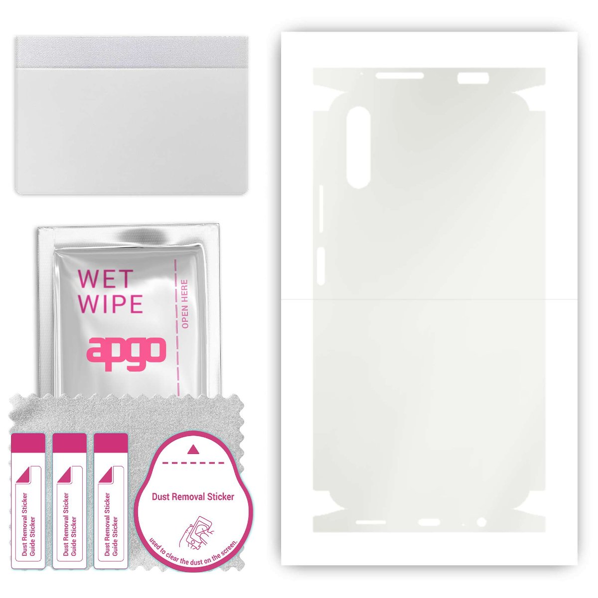 Folia hydrożelowa naklejka MATOWA na TYŁ+BOKI do Honor 9X - apgo hydrogel MATTE