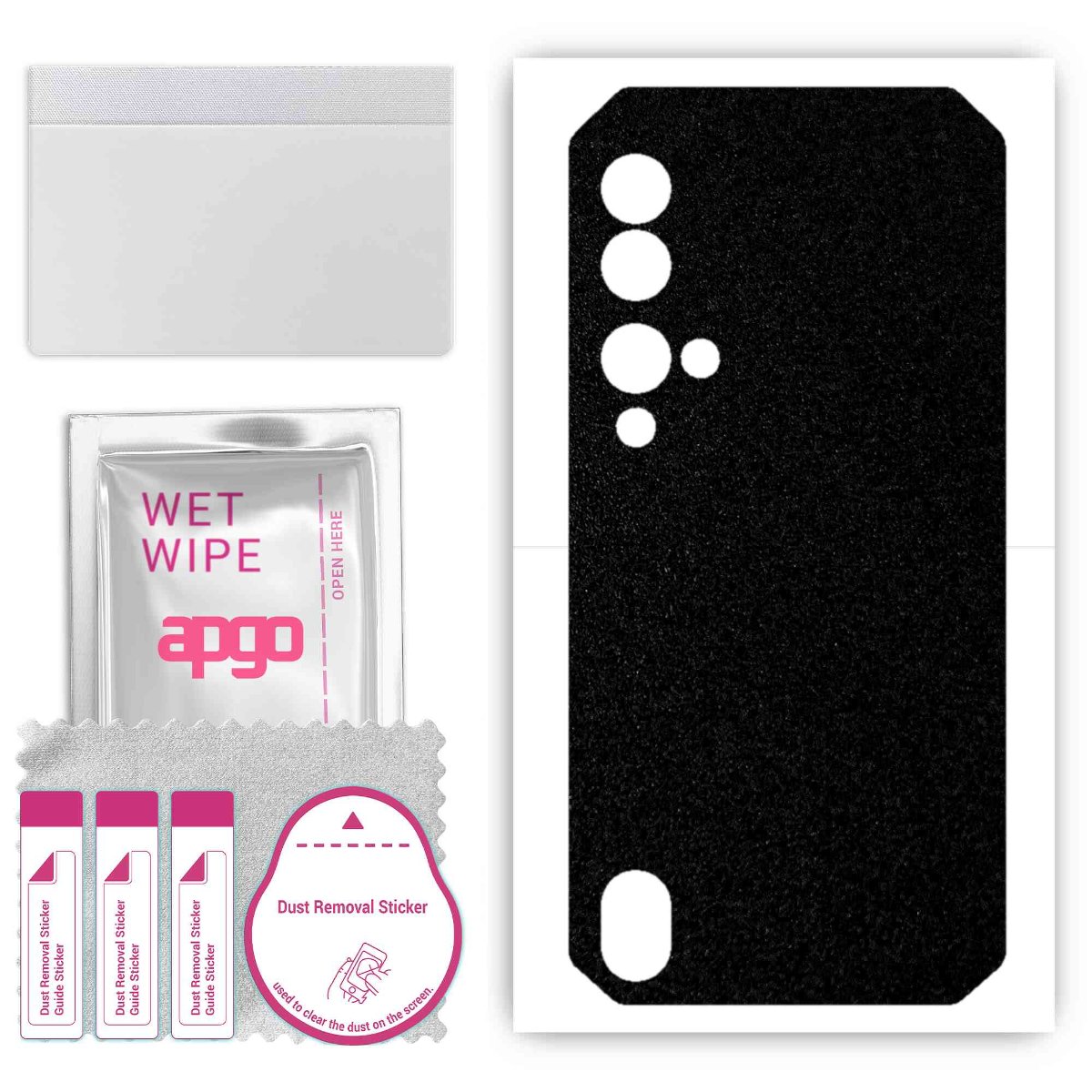 Folia naklejka skórka strukturalna na TYŁ do Blackview BV9900 Pro - Pastele - apgo SKINS