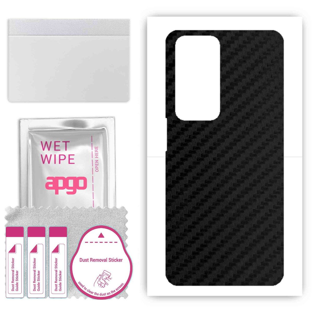 Folia naklejka skórka strukturalna na TYŁ do Xiaomi Redmi 10 - Carbon - apgo SKINS