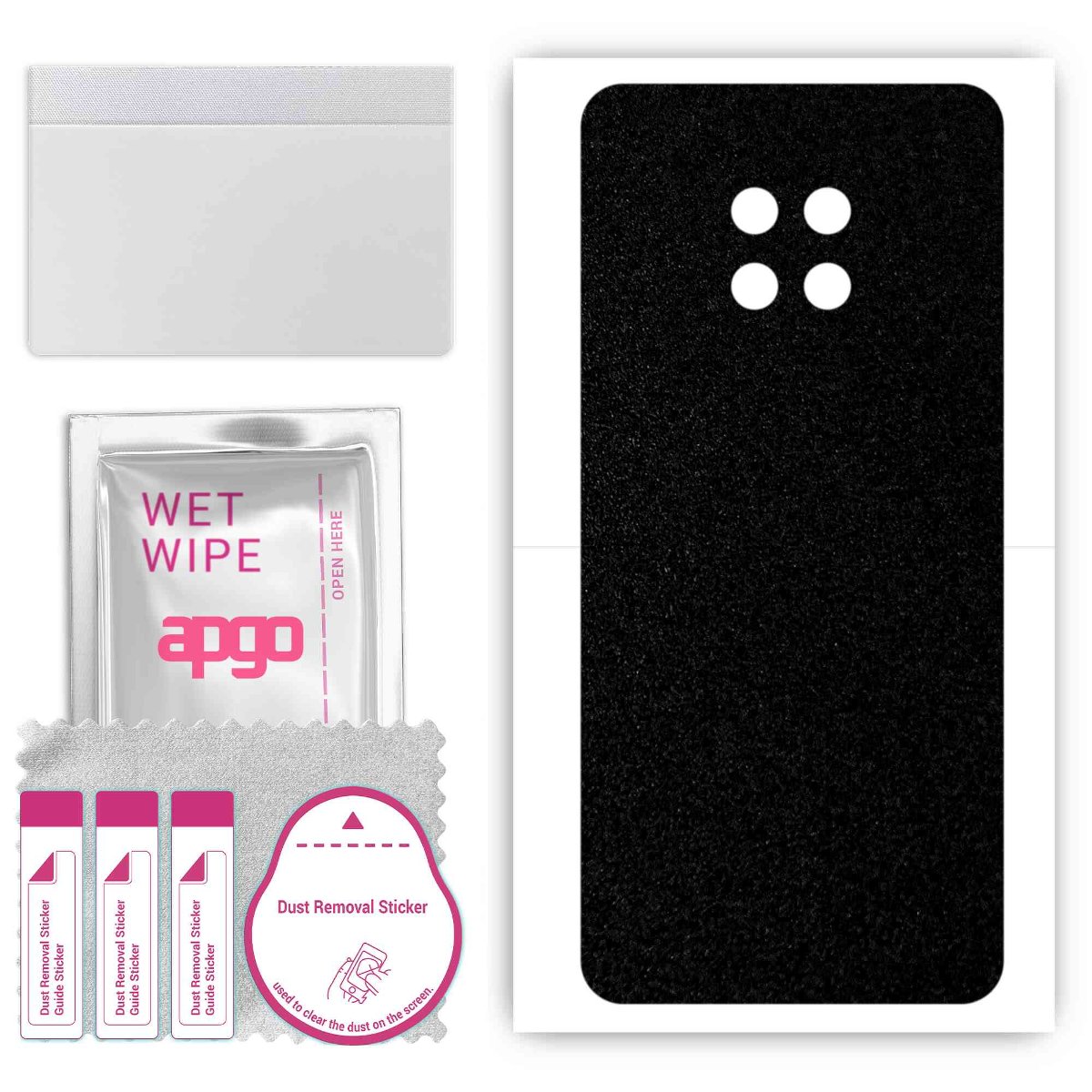 Folia naklejka skórka strukturalna na TYŁ do Huawei Mate 30 RS Porsche Design - Pastele - apgo SKINS