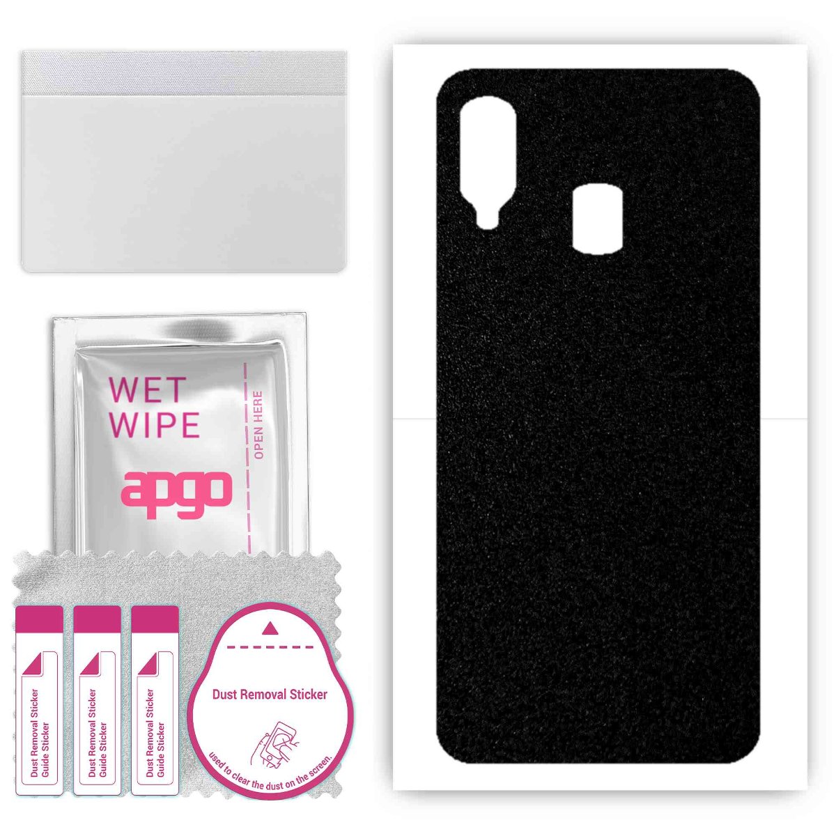 Folia naklejka skórka strukturalna na TYŁ do Samsung Galaxy A40 - Pastele - apgo SKINS