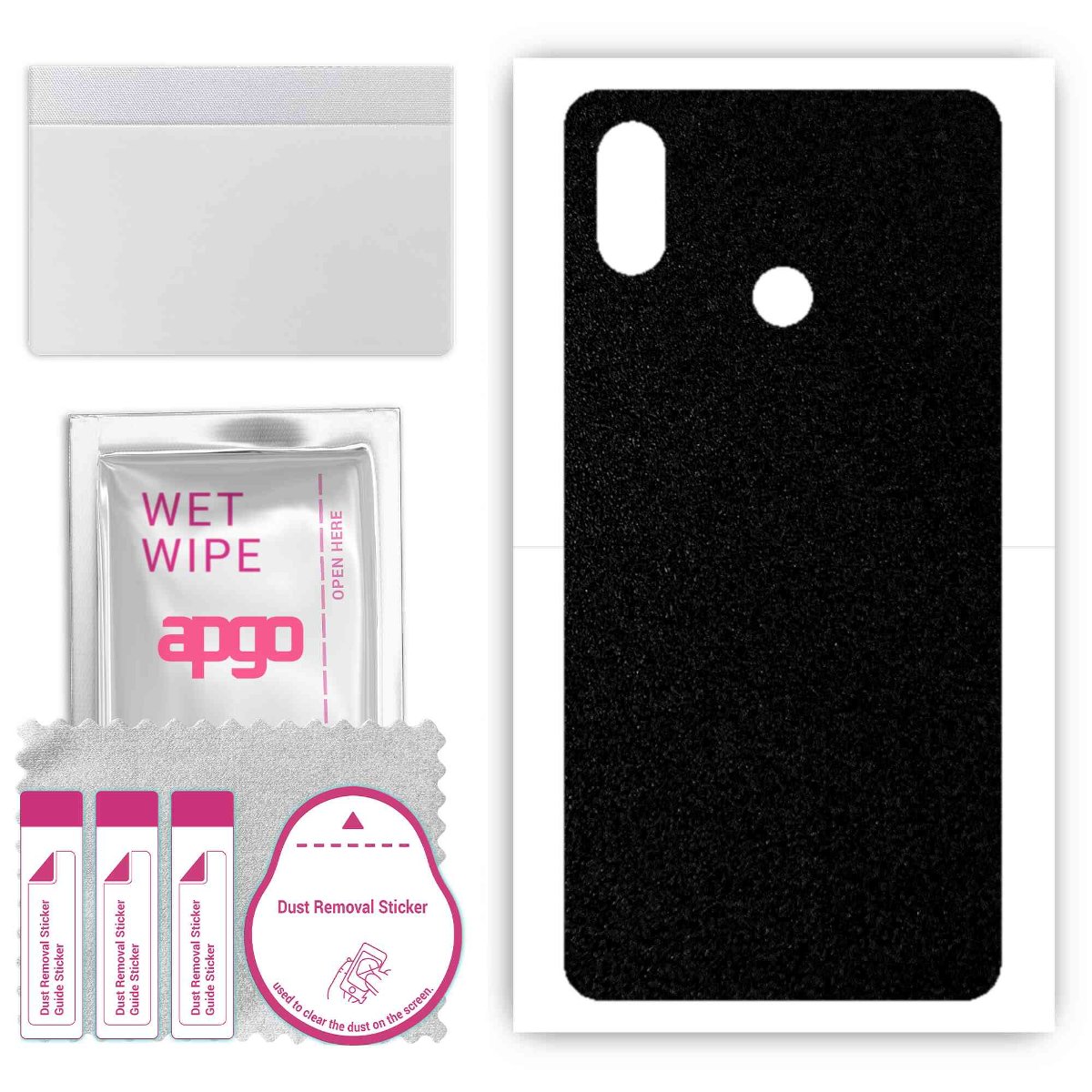 Folia naklejka skórka strukturalna na TYŁ do Xiaomi Mi Max 3 - Pastele - apgo SKINS
