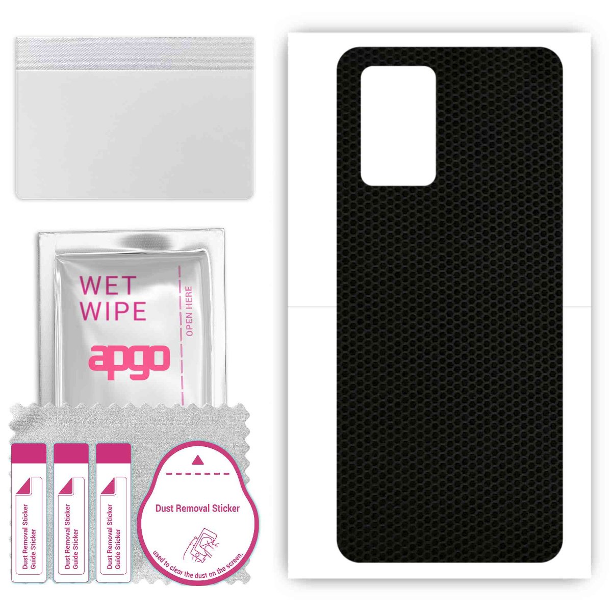 Folia naklejka skórka strukturalna na TYŁ do Oppo F19s -  Matrix - apgo SKINS