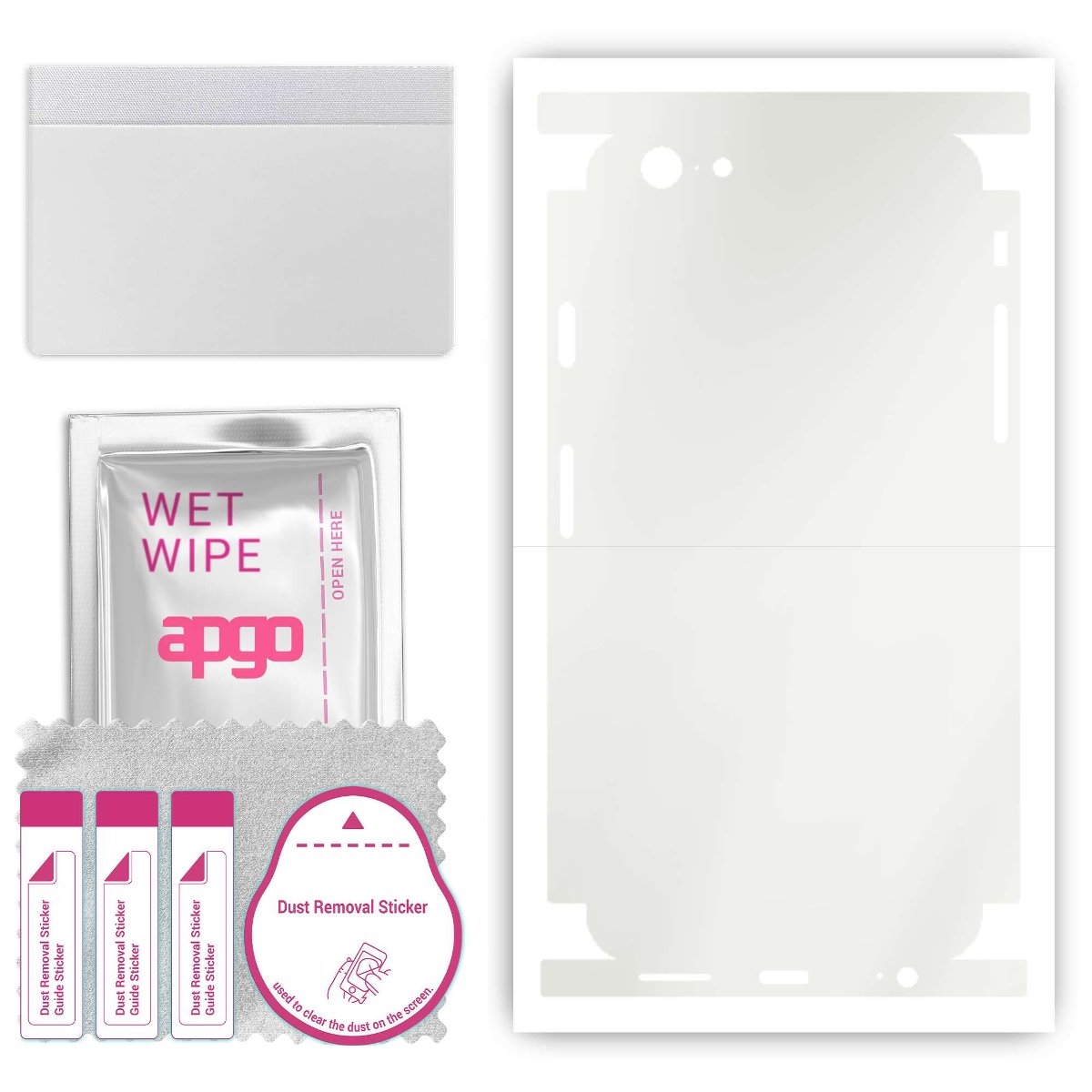 Folia hydrożelowa naklejka MATOWA na TYŁ+BOKI do Apple iPhone 6s - apgo hydrogel MATTE