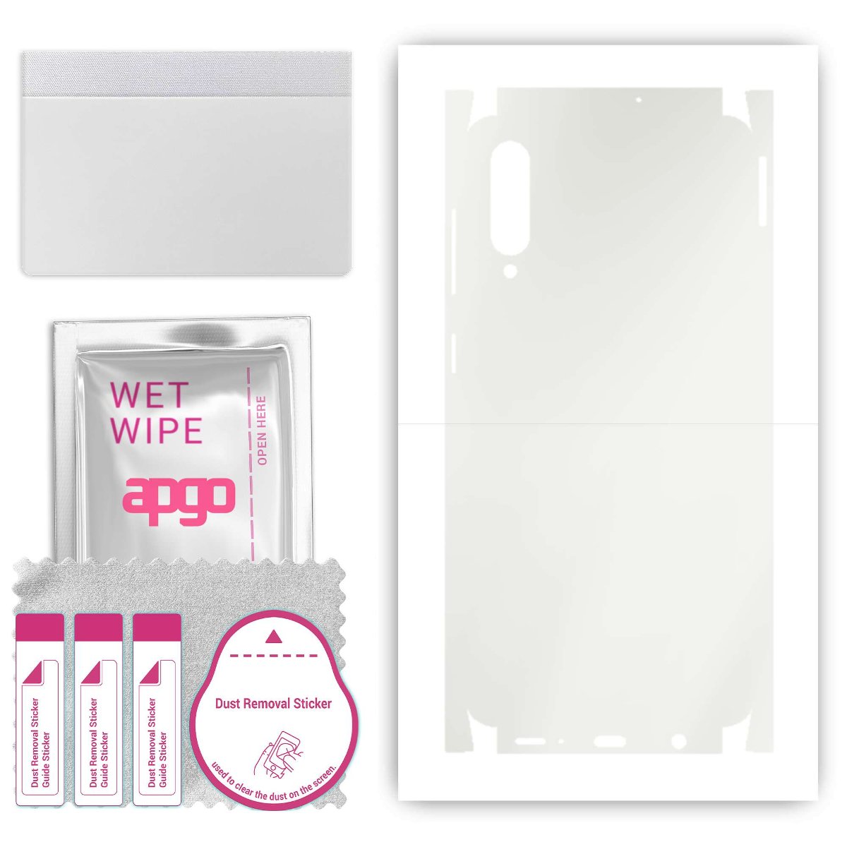 Folia hydrożelowa naklejka MATOWA na TYŁ+BOKI do Samsung Galaxy A50s - apgo hydrogel MATTE