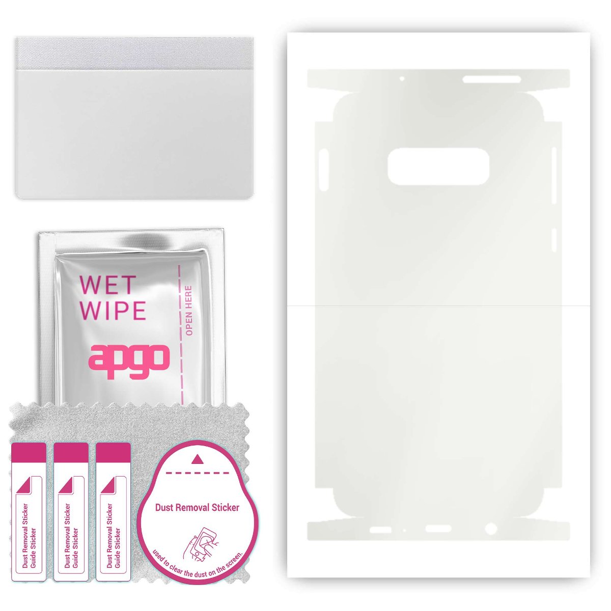 Folia hydrożelowa naklejka MATOWA na TYŁ+BOKI do Samsung Galaxy S10e - apgo hydrogel MATTE