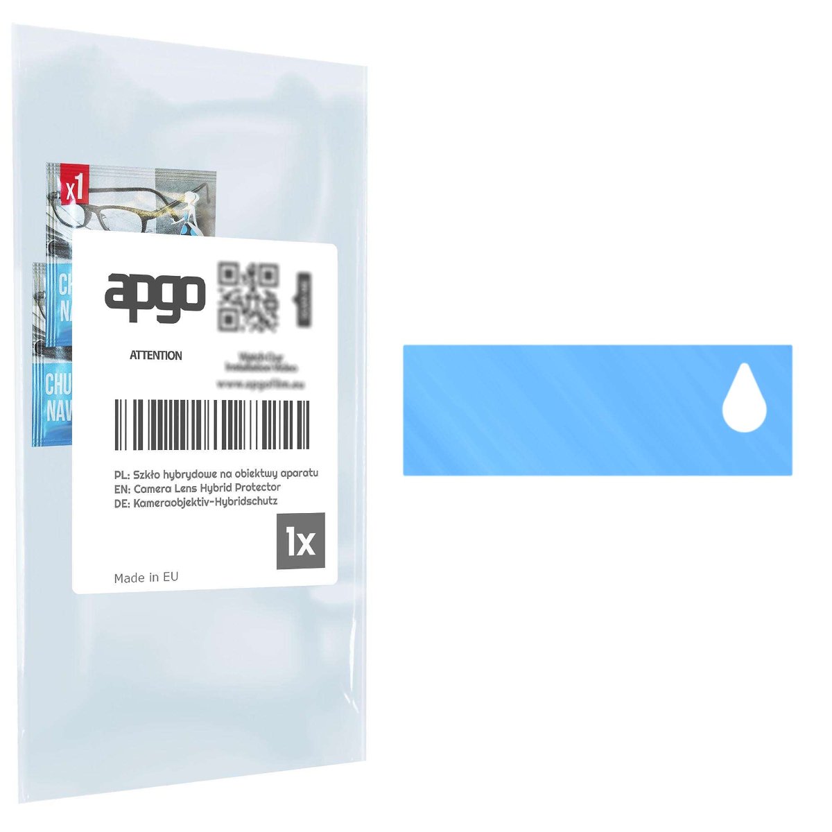 1x Szkło hybrydowe na aparat obiektyw kamerę 9H do Google Pixel 6 - apgo hybrid Camera Lens Protector