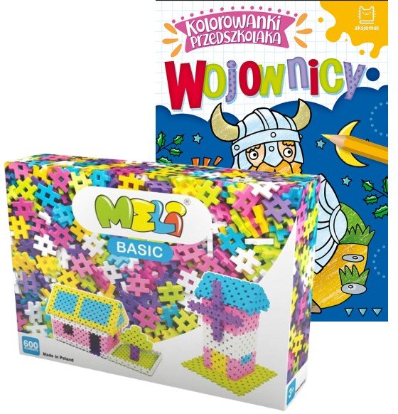 KLOCKI KONSTRUKCYJNE Wafle MELI  Basic Pink 600 pcs.