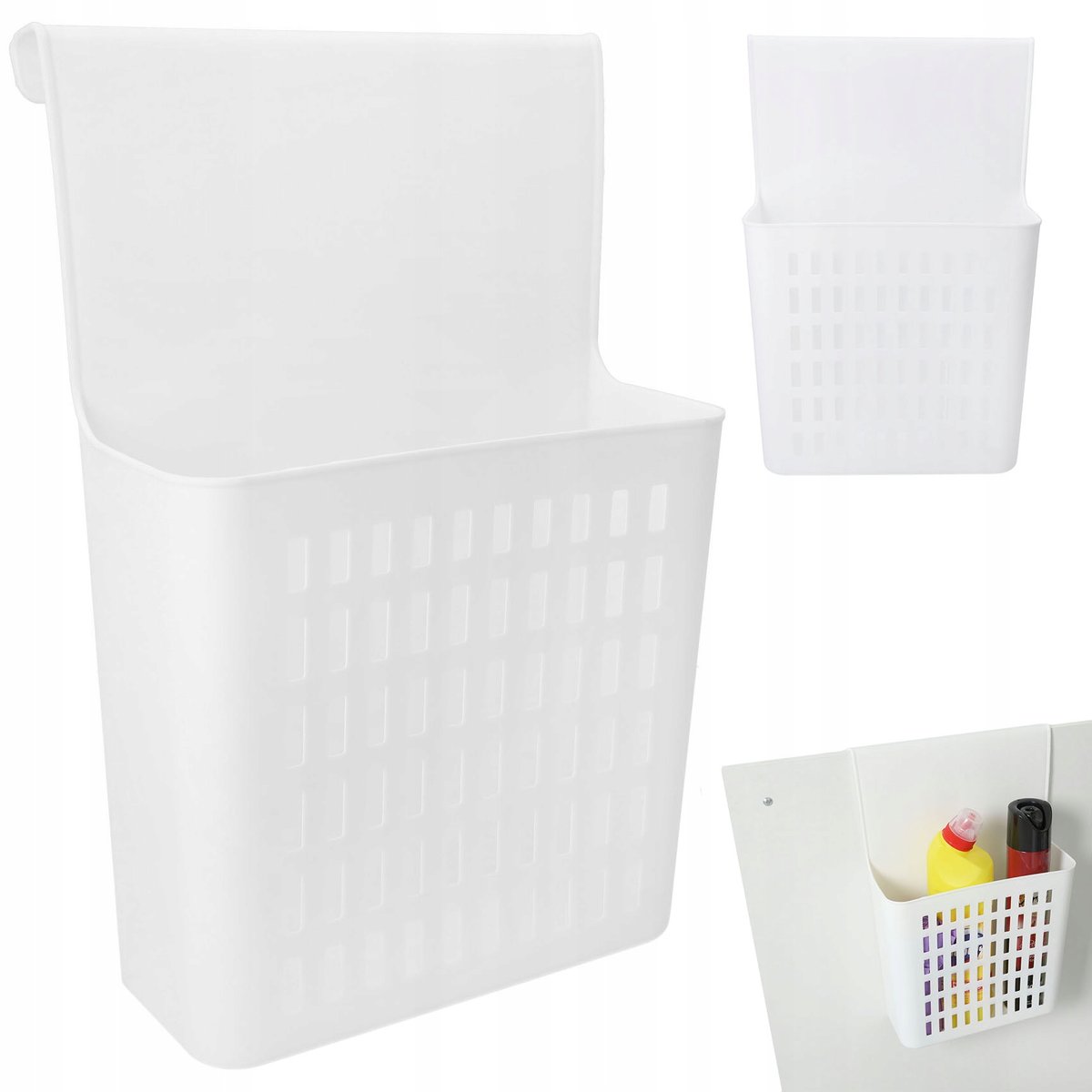 Organizer na drzwi wiszący kosz pojemnik koszyk