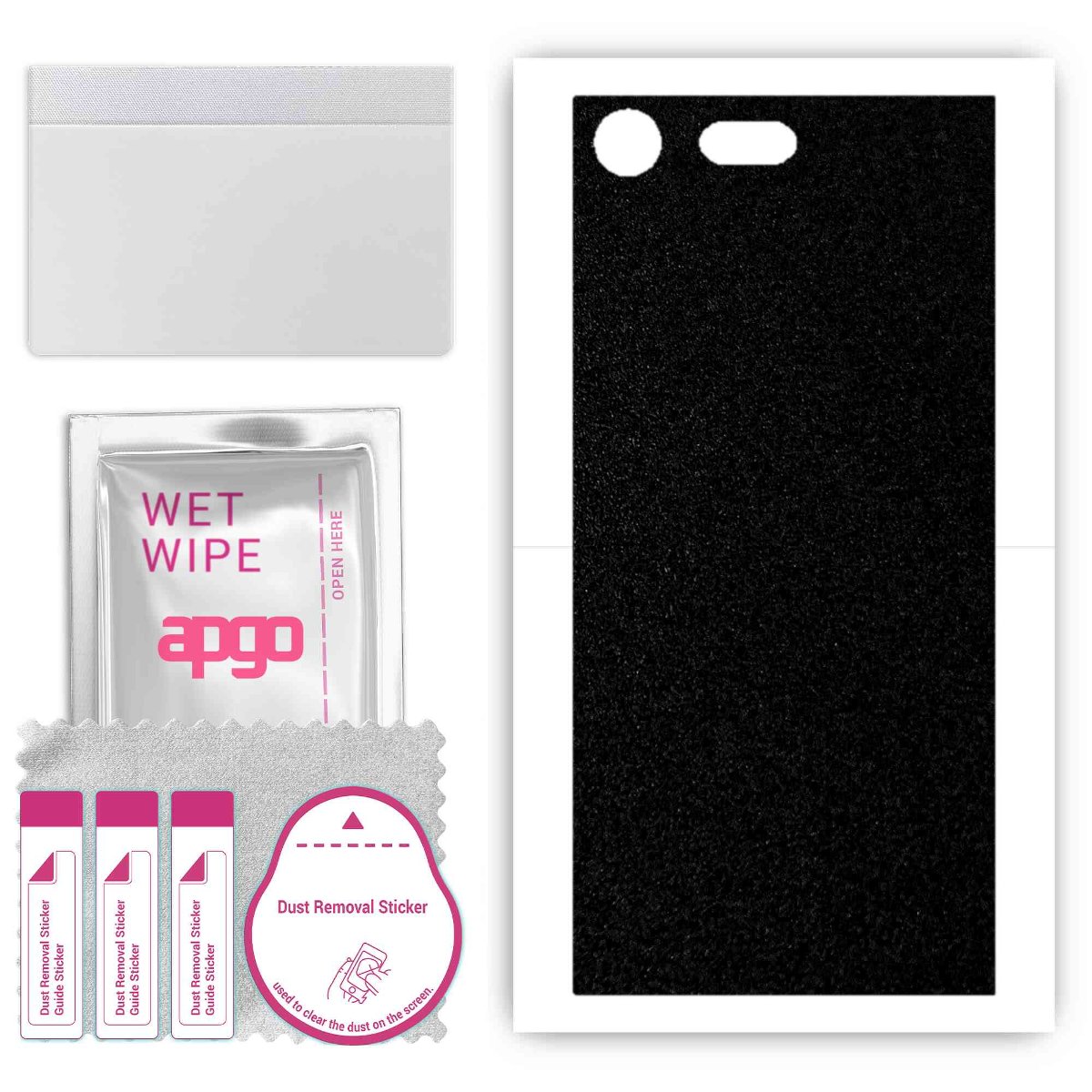 Folia naklejka skórka strukturalna na TYŁ do Sony Xperia XZ Premium - Pastele - apgo SKINS