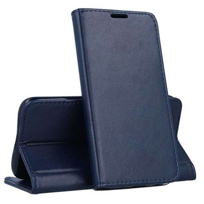 Etui SAMSUNG GALAXY Samsung Galaxy S23 Portfel z Klapką Skóra Ekologiczna Kabura Magnet Book granatowe
