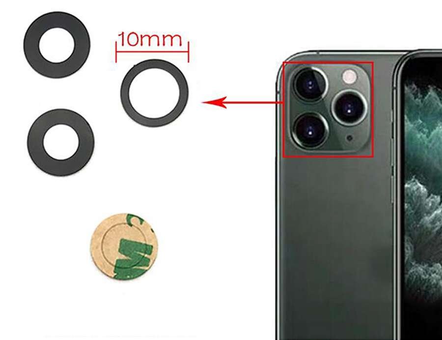 Zamienne Szkło Aparatu Iphone 11 Pro / 11 Pro Max