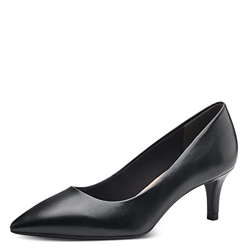 Tamaris Damskie czółenka 1-1-22414-41, czarne matowe, 37 EU, czarny mat, 37 eu