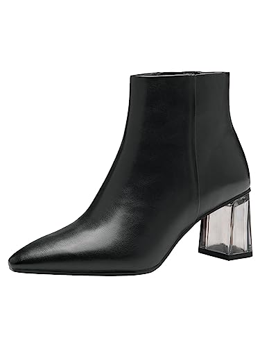 Tamaris Damskie sztyblety 1-25322-41, czarny, 39 EU