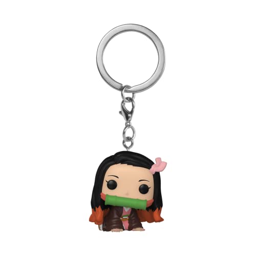 Funko Pop! Brelok: Demon Slayer - Nezuko nowość brelok - kolekcjonerska mini figurka - wypełniacz pończoch - pomysł na prezent - oficjalny towar - fani anime - wystrój plecaka