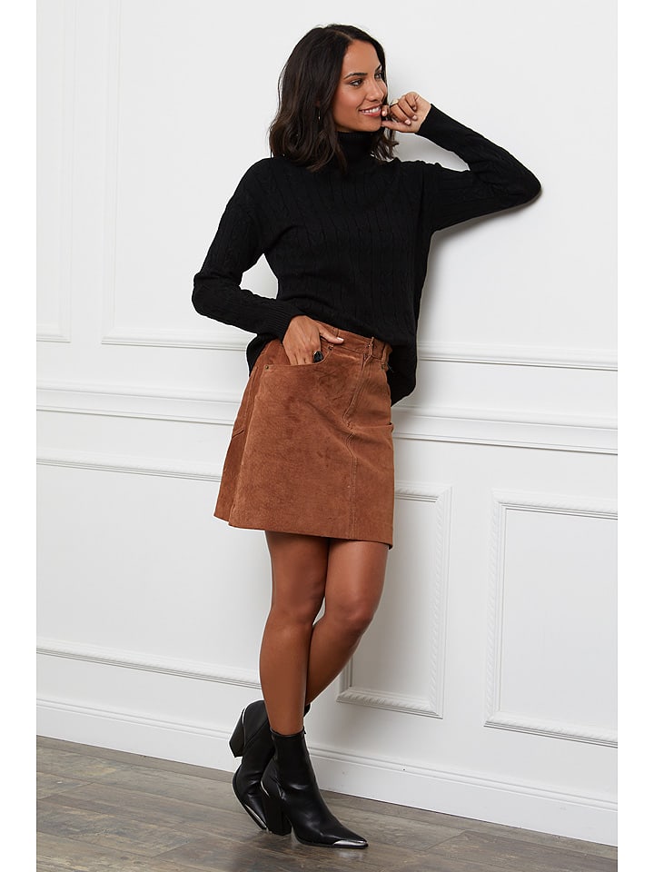 Soft Cashmere Golf w kolorze czarnym