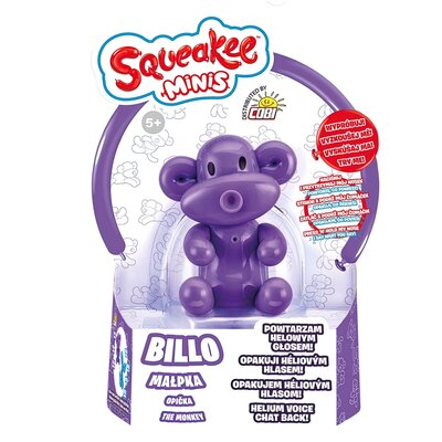 Cobi 12303. Squeakee Minis. Interaktywna balonikowa małpka Billo