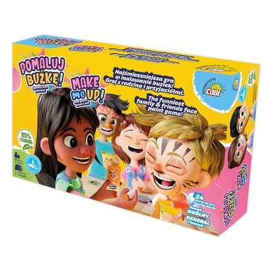 COBI, Gra Pomaluj Buźkę! Zgadnij Kim Jestem! (Temat Jedzenie)