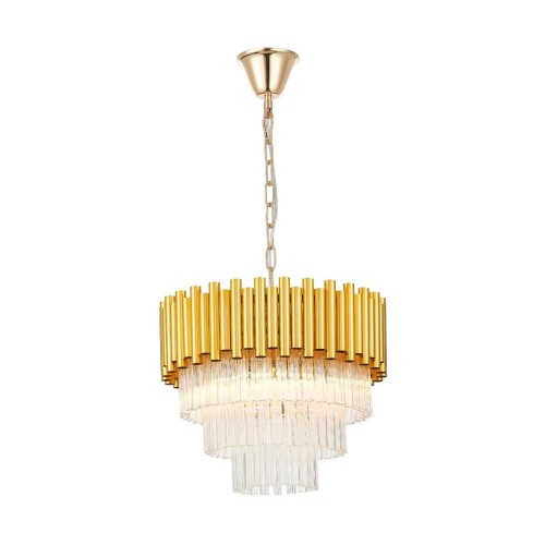 Prima lampa wisząca 4xE14 złota 20149PM