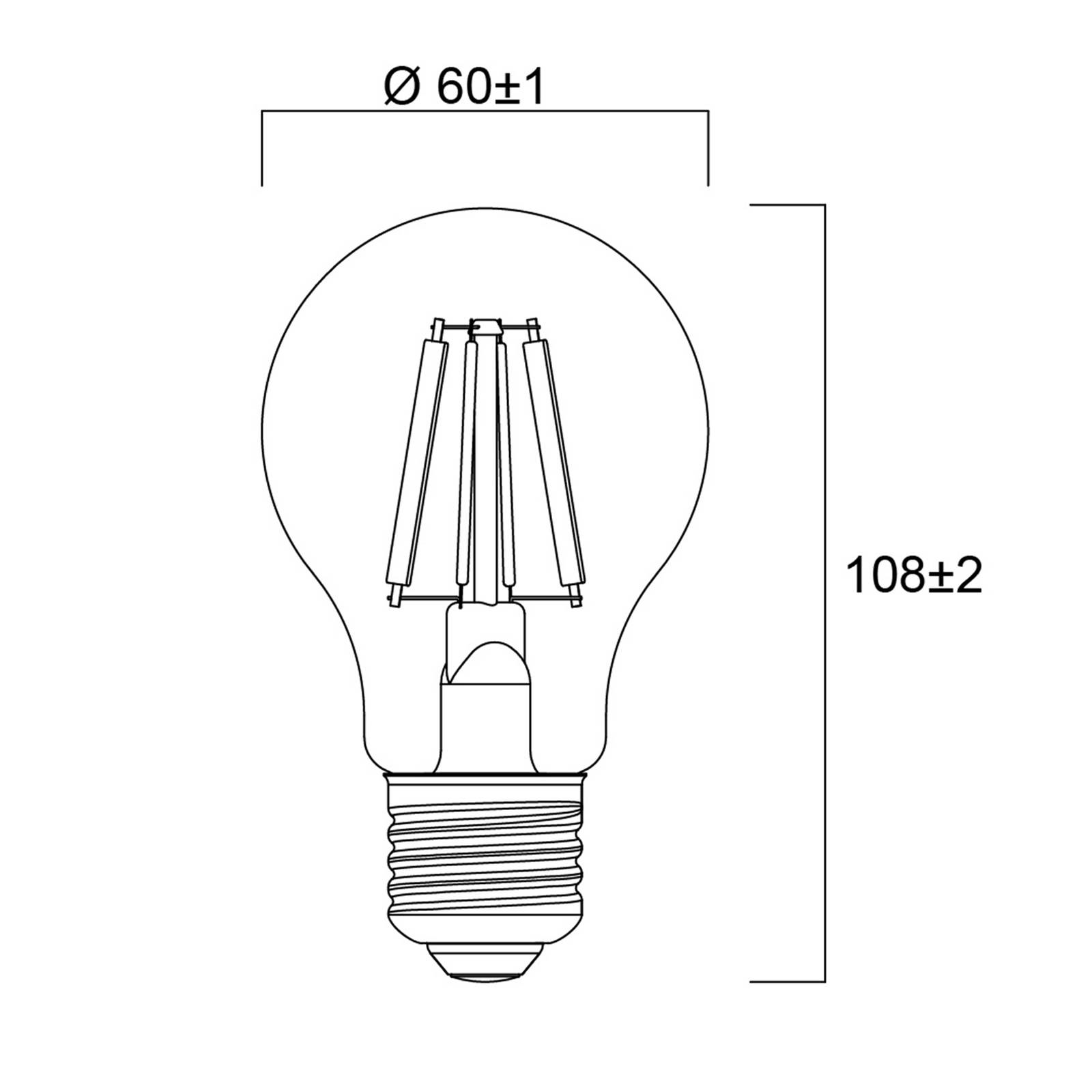 Sylvania E27 filament LED 2,3W 2 700 K 485 lm
