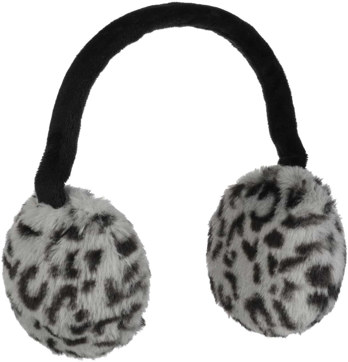 Nauszniki Fake Fur by McBURN, jasnoszary, One Size