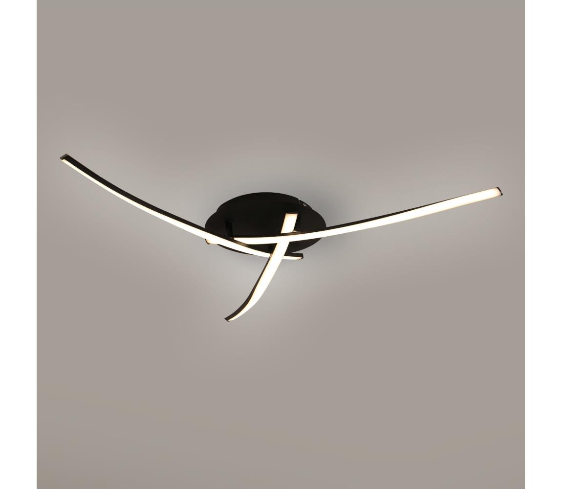 Brilagi - LED Plafon STRIPES LED/24W/230V czarne