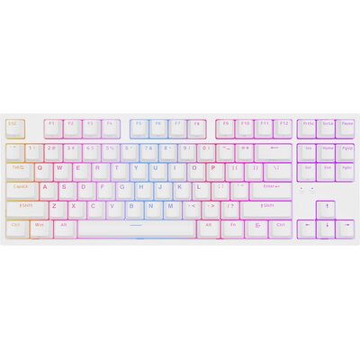 Genesis Thor 404 TKL Kailh Brown RGB biała