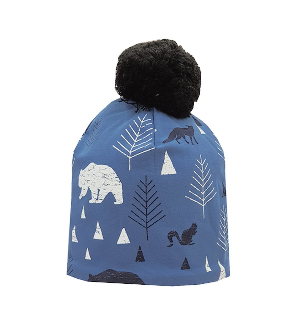 Czapka Bear, niebieska - 44