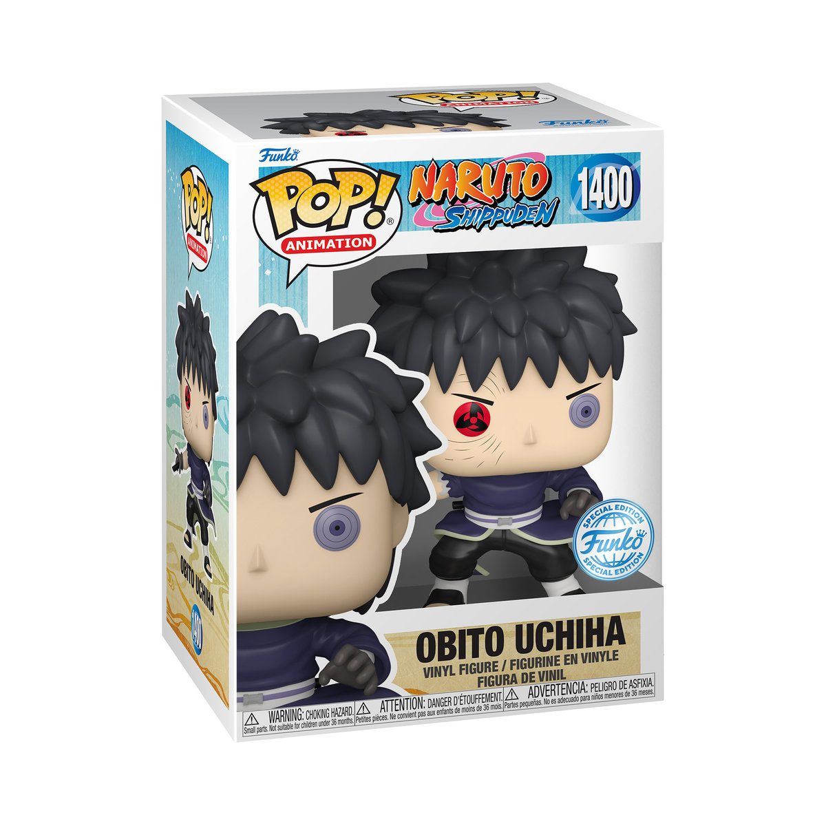 Funko POP, figurka Naruto- Unmasked Obito