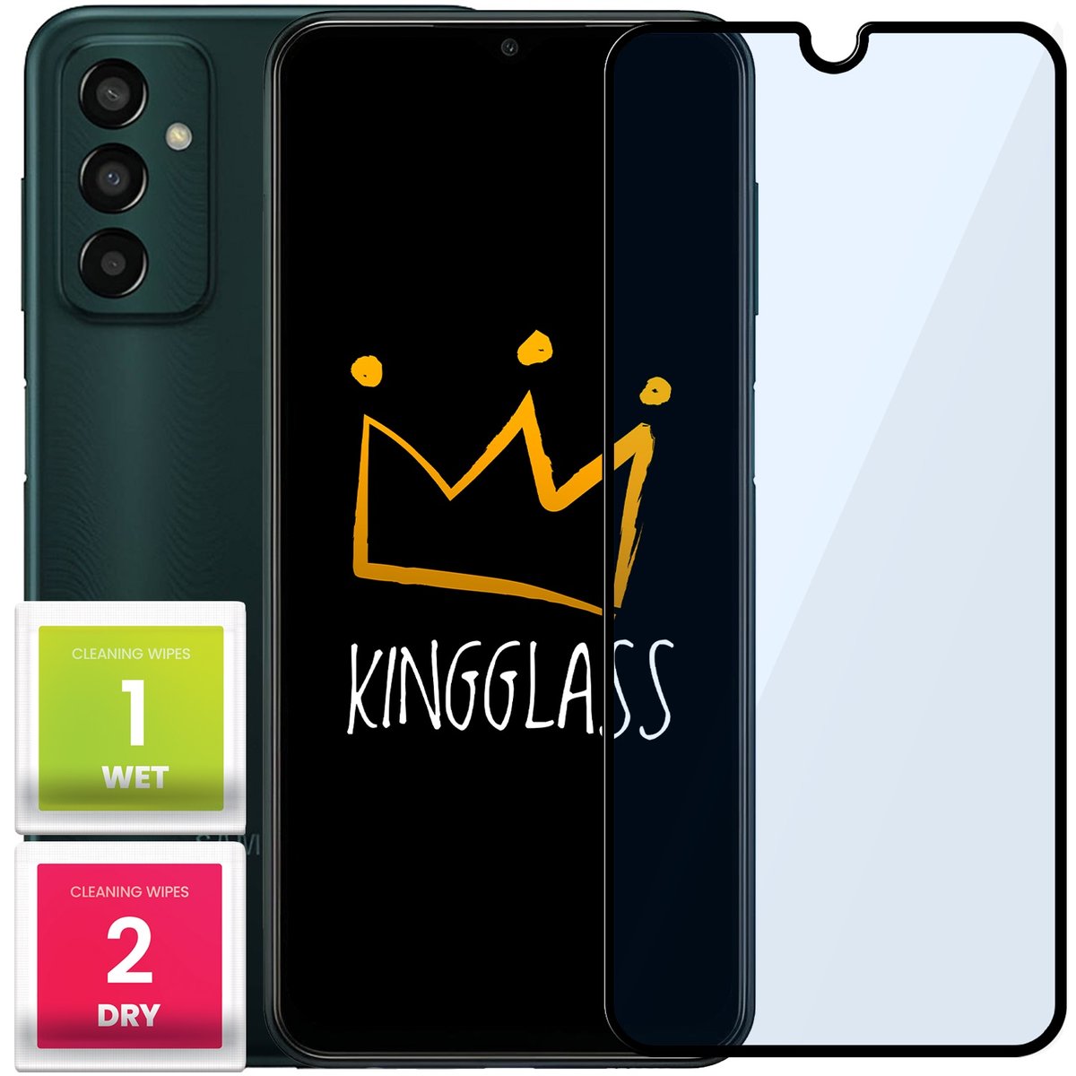 Szkło Hartowane Do Samsung Galaxy M13 4G Pełne Na Cały Ekran Folia 5D 9H