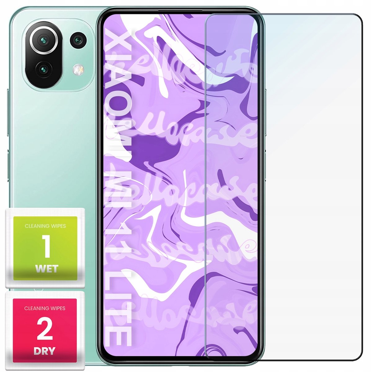 Szkło Hartowane 9H Do Xiaomi Mi 11 Lite Szybka