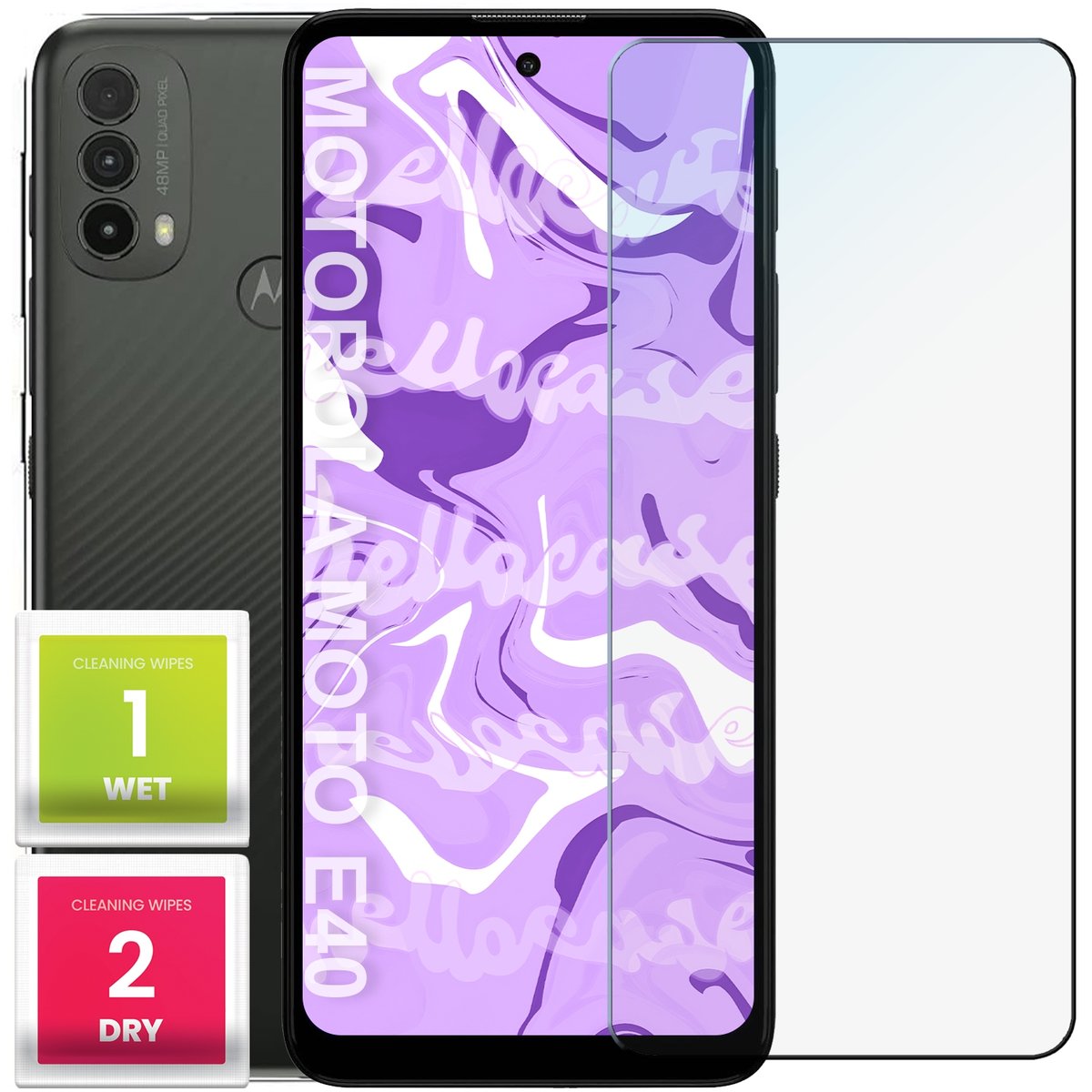 Szkło Hartowane 9H Do Motorola Moto E40 Szybka