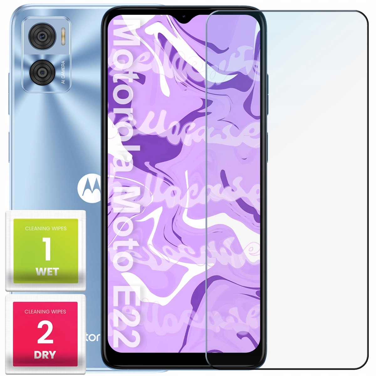 Szkło Hartowane 9H Do Motorola Moto E22 / E22I