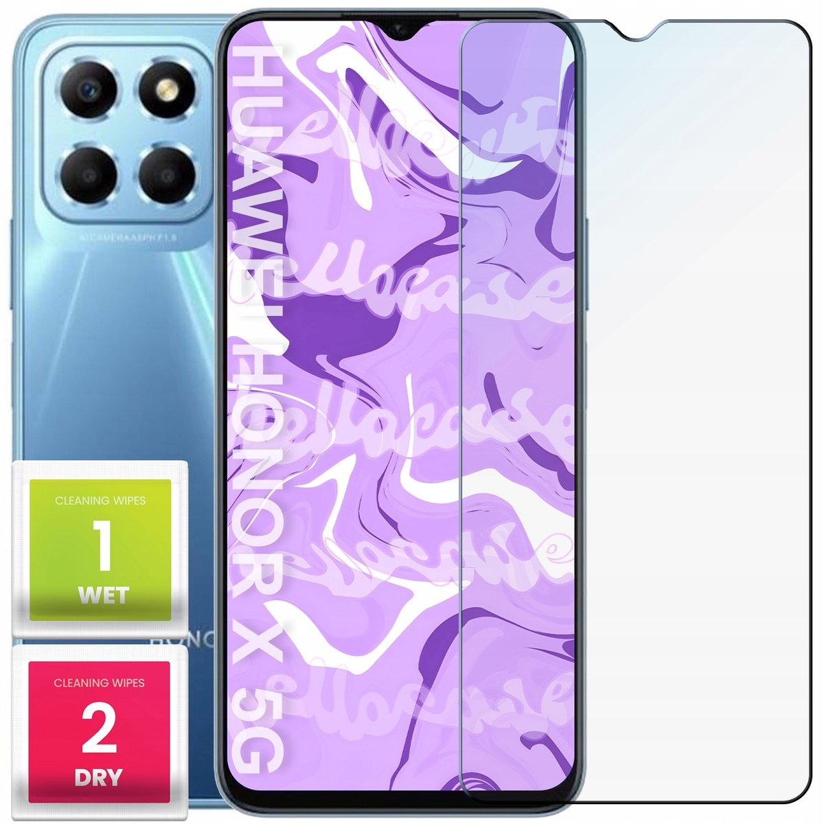 Szkło Hartowane 9H Do Huawei Honor X8 5G / Honor X6 / Honor 70 Lite Szybka