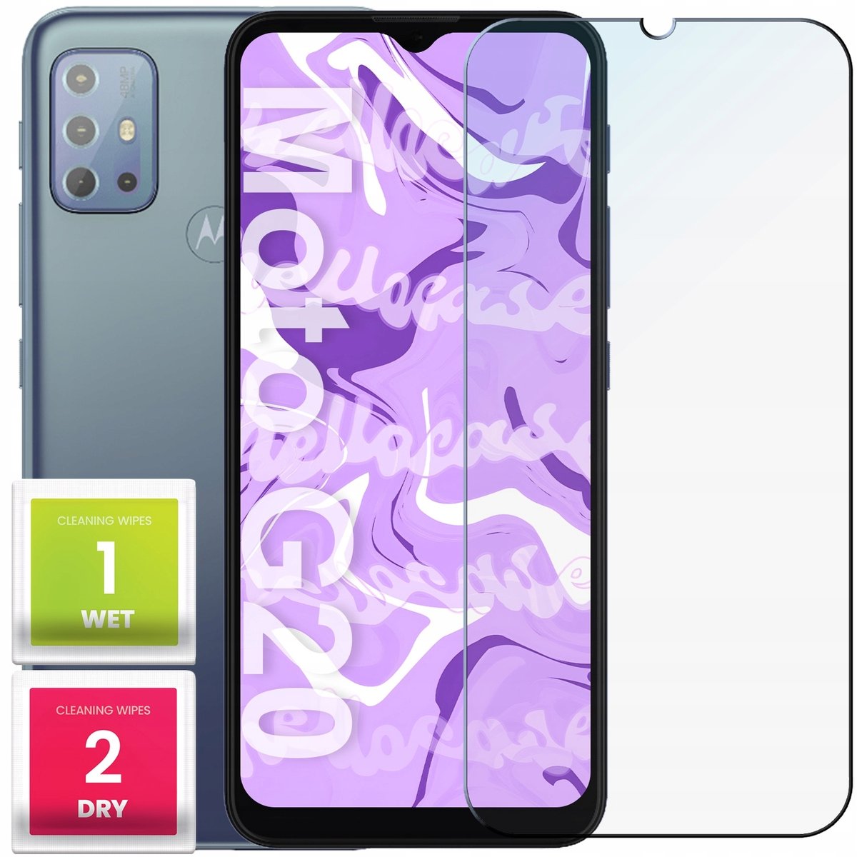 Szkło Hartowane 9H Do Motorola Moto G20 Szybka