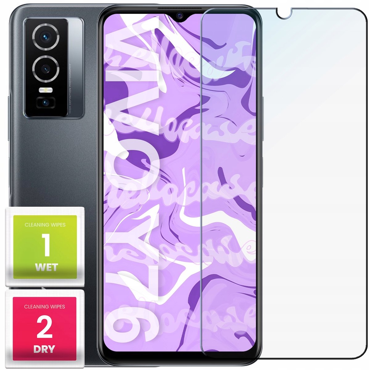 Szkło Hartowane 9H Do Vivo Y76 5G Szybka Na Ekran