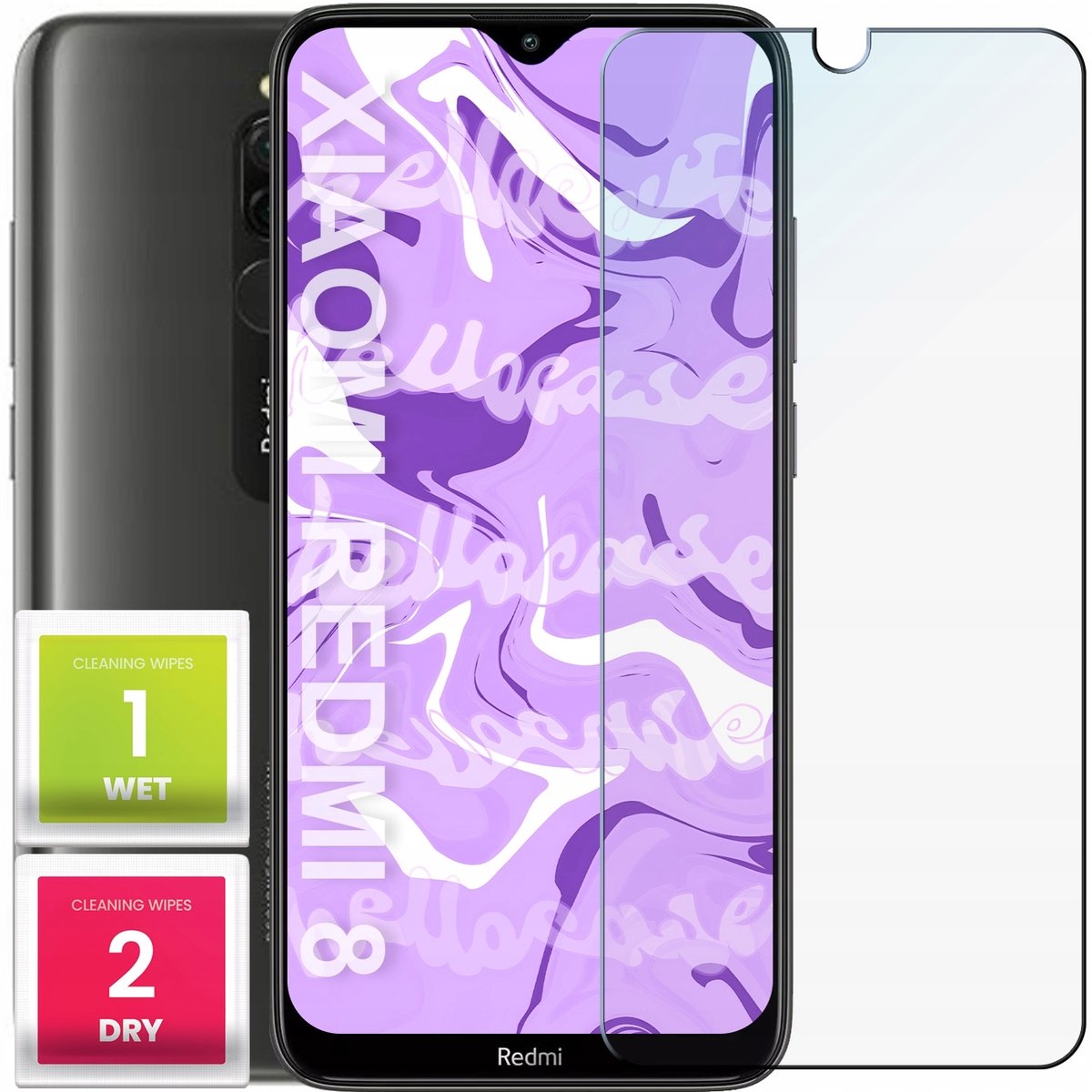 Szkło Hartowane Do Xiaomi Redmi 8 |Szybka Na Ekran