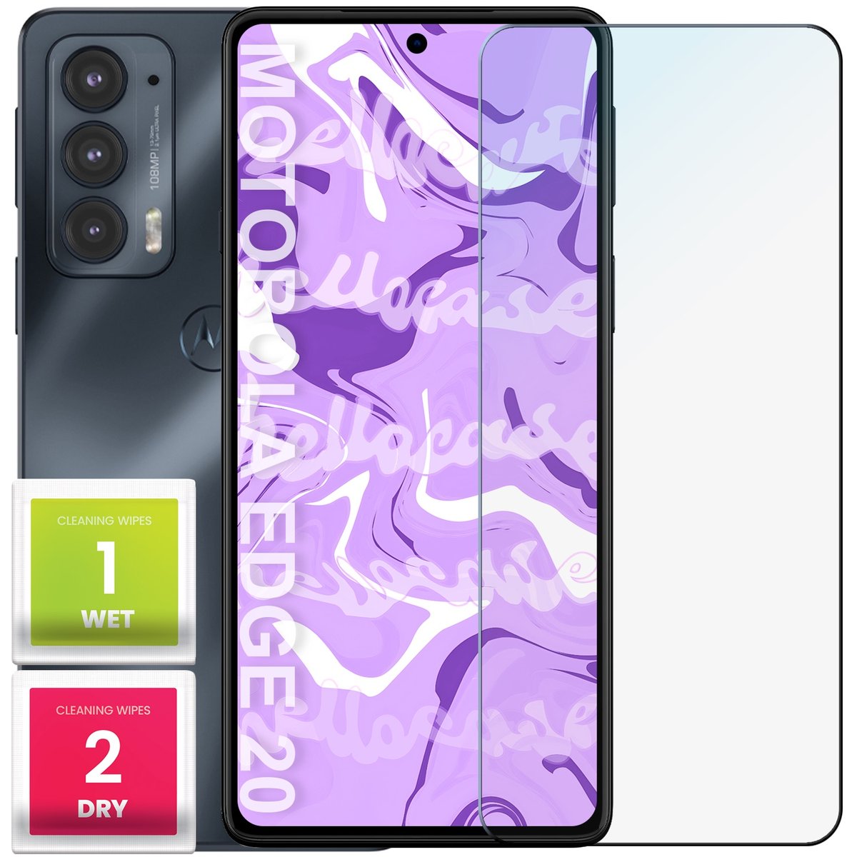 Szkło Hartowane 9H Do Motorola Edge 20 Szybka