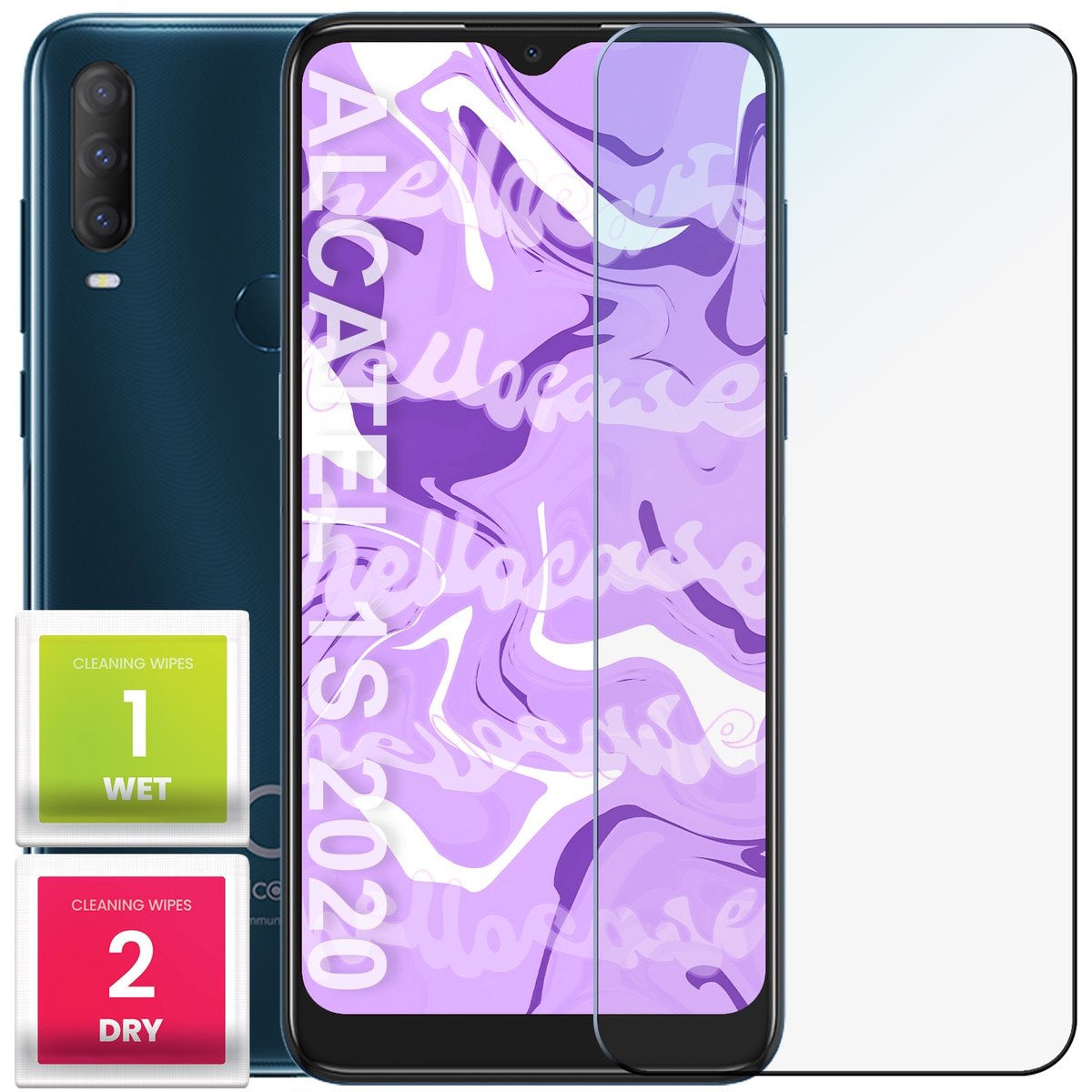 Szkło Hartowane 9H Do Alcatel 1S 2020 Szybka