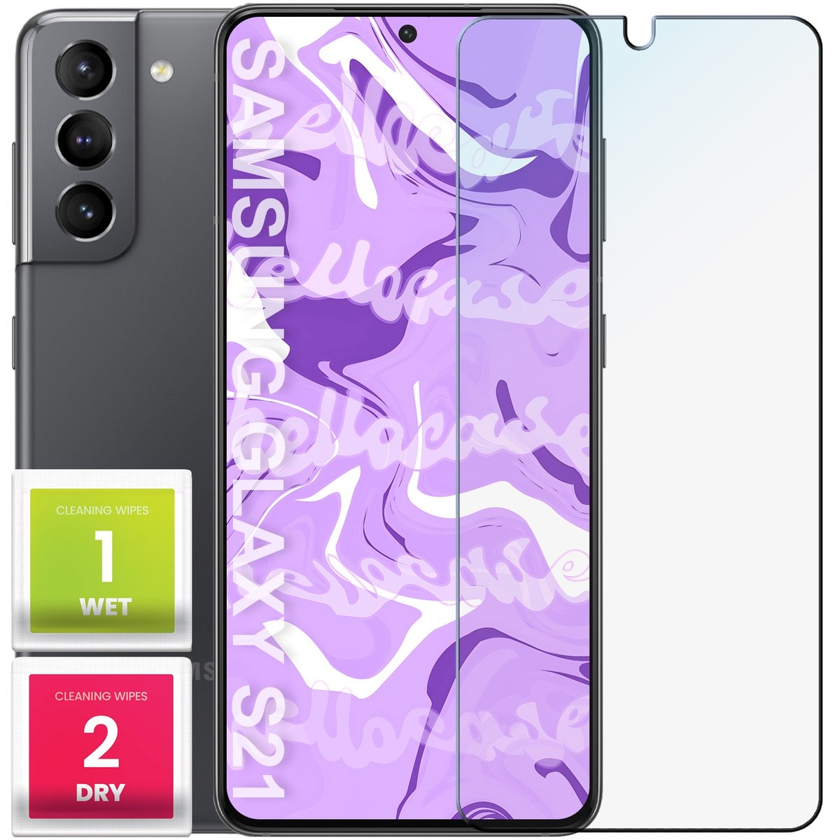 Szkło Hartowane 9H Do Samsung Galaxy S21 Szybka