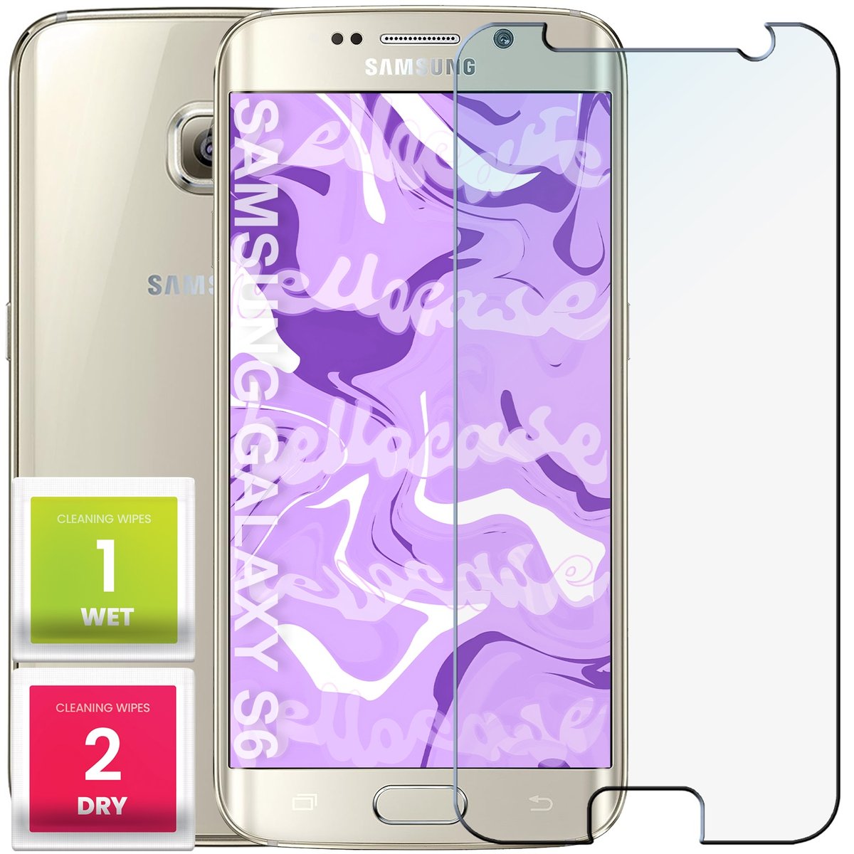 Szkło Hartowane 9H Do Samsung Galaxy S6 Szybka