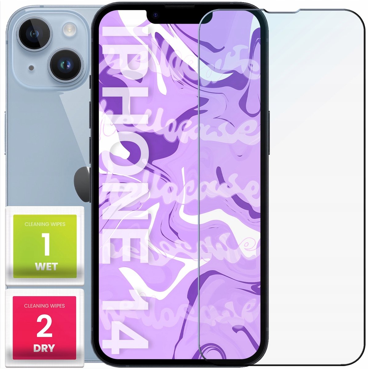 Szkło Hartowane 9H Do Iphone 14 Szybka Na Ekran