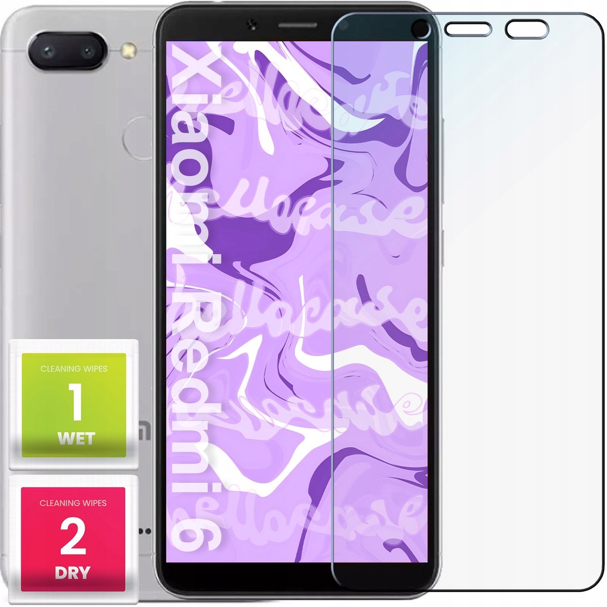 Szkło Hartowane 9H Do Xiaomi Redmi 6 Szybka