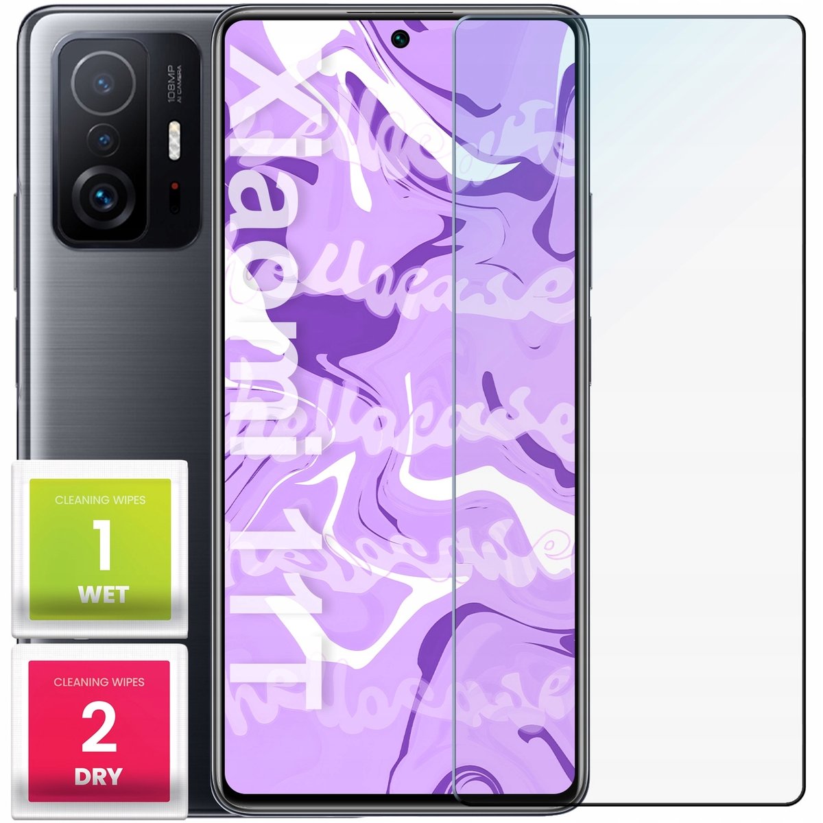 Szkło Hartowane 9H Do Xiaomi 11T 5G / 11T Pro 5G