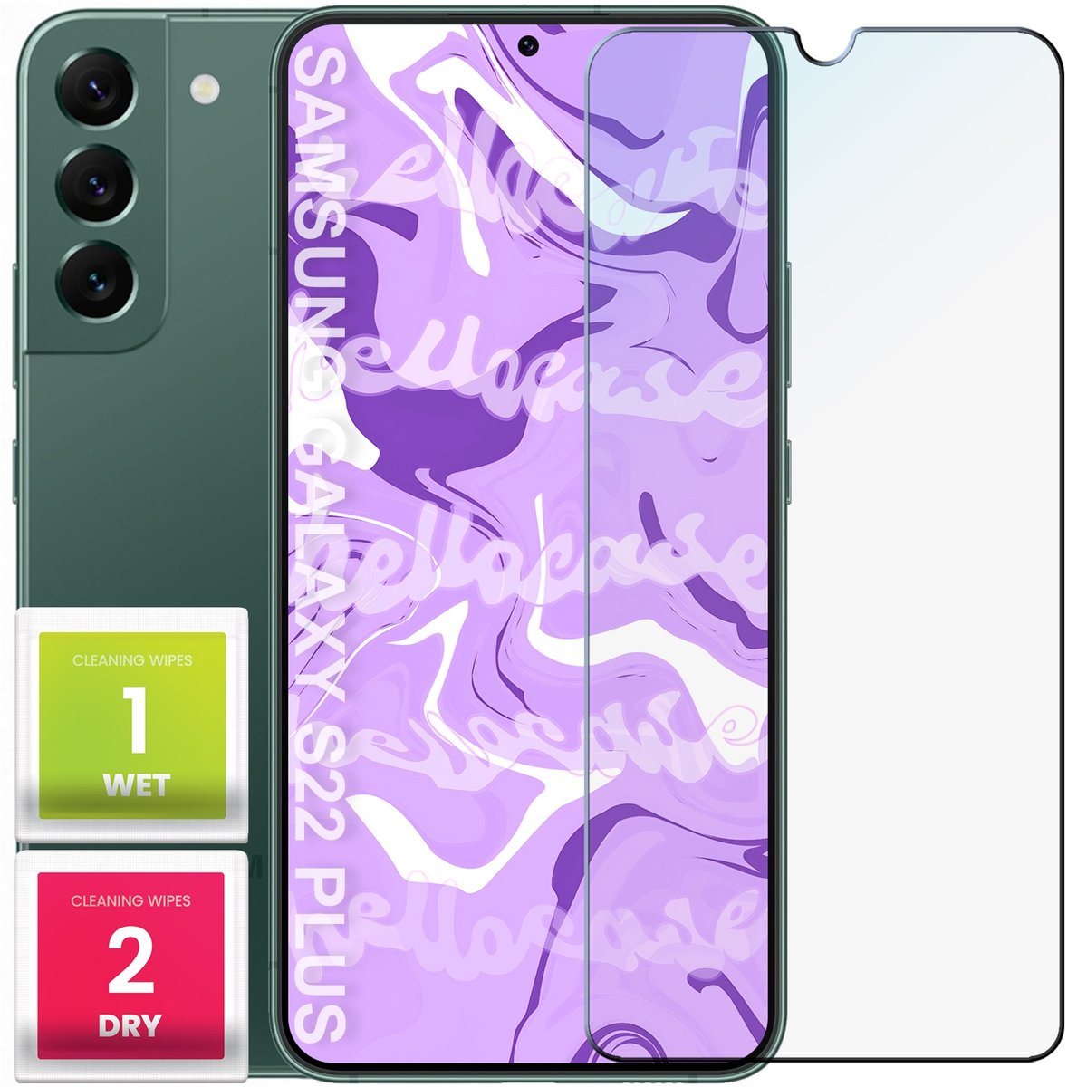 Szkło Hartowane 9H Do Samsung Galaxy S22 Plus