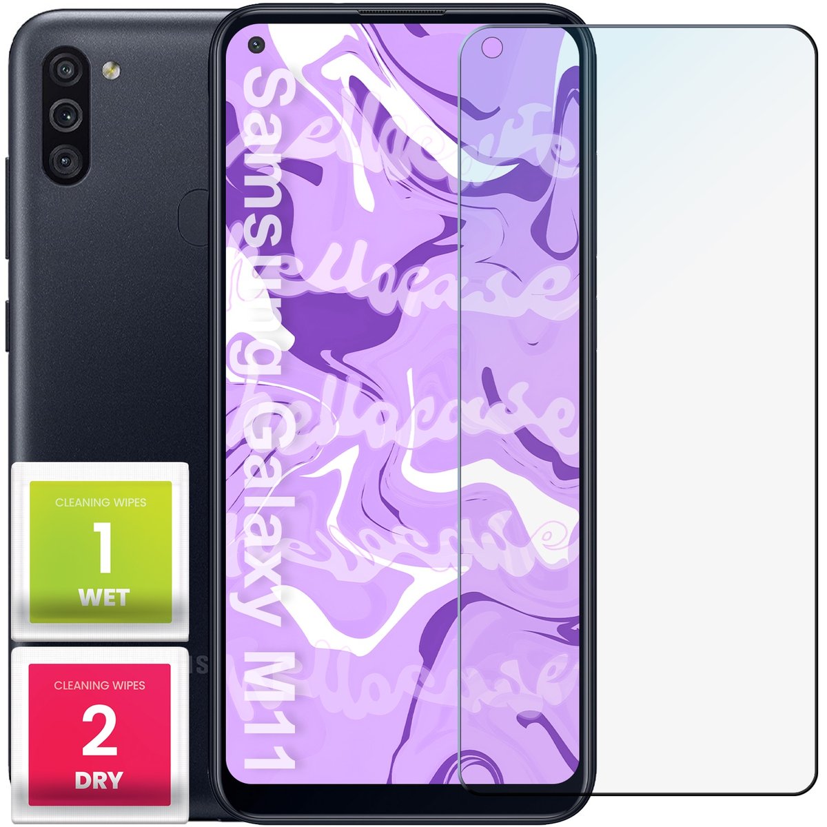 Szkło Hartowane 9H Do Samsung M11 Szybka Na Ekran
