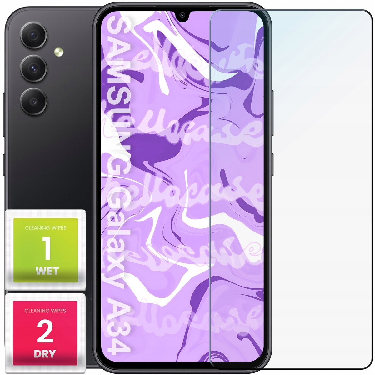 Szkło Hartowane 9H Do Samsung Galaxy A34 5G Szybka